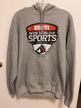 Disney Gray ESPN Wide World of Sports Pullover Hoodie
